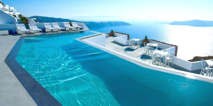 1920x1200 Beautiful Beach View Pool wallpaper