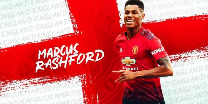 1280x720 Marcus Rashford Wallpaper Speedart (w/ download)