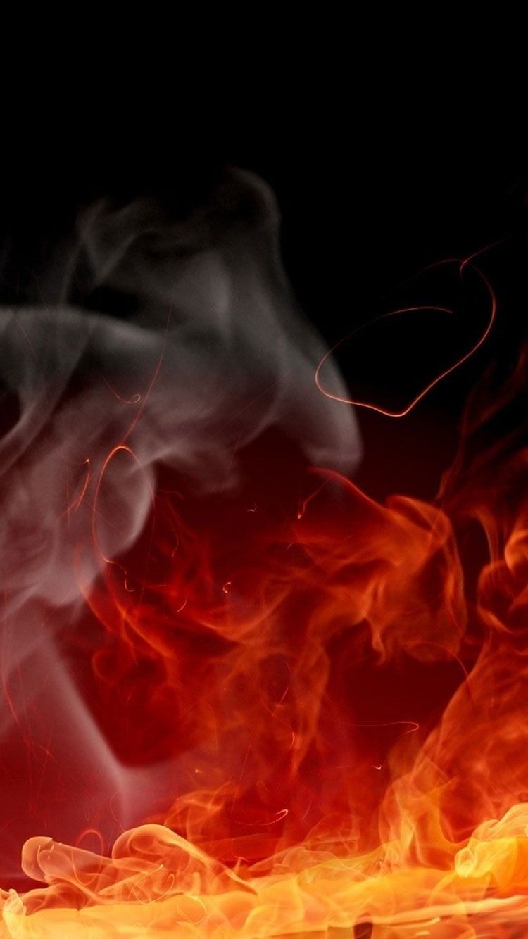 750x1334 20 Fire Art iPhone Wallpapers