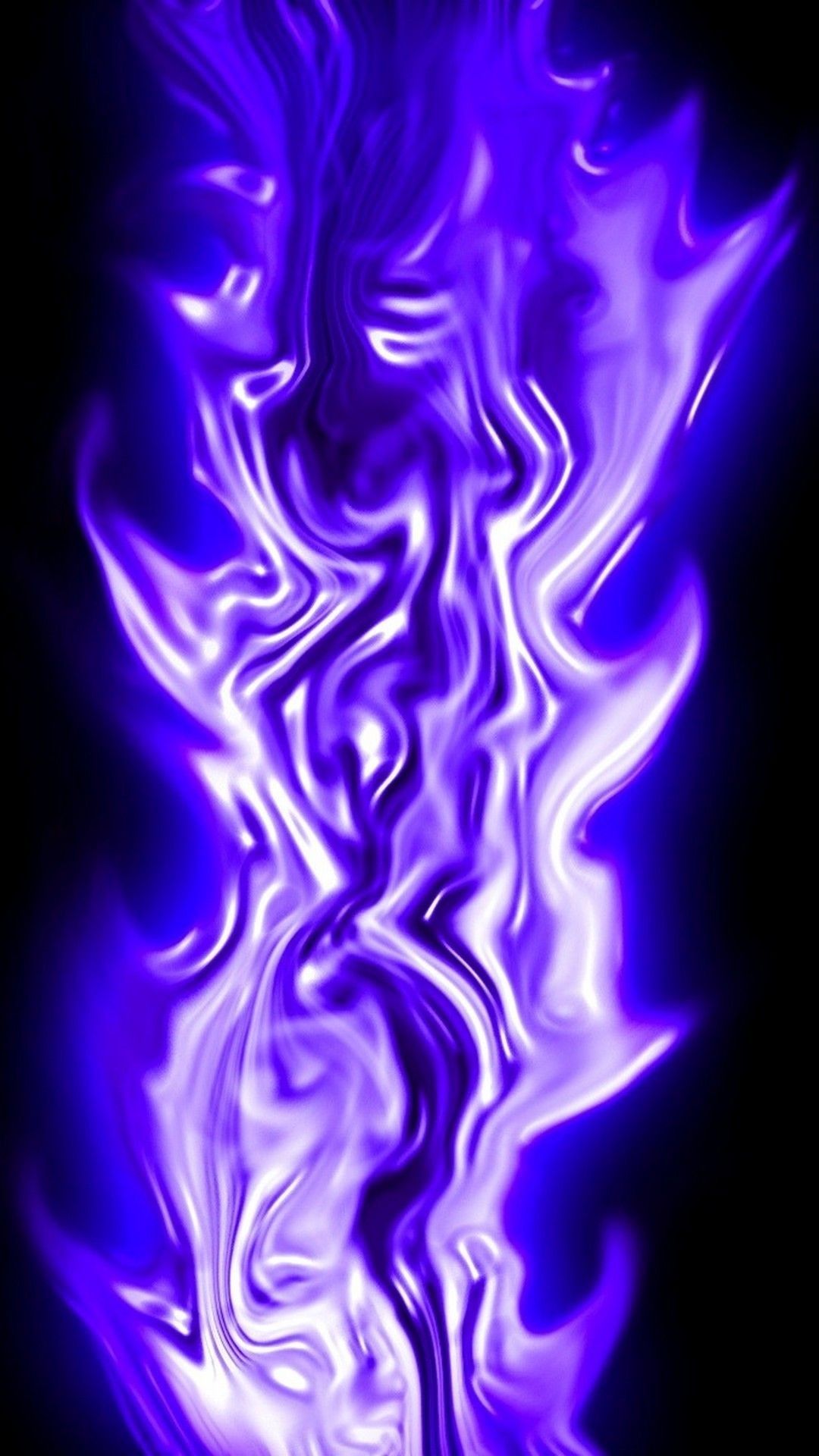 1080x1920 59+ Blue Fire Wallpapers on WallpaperPlay