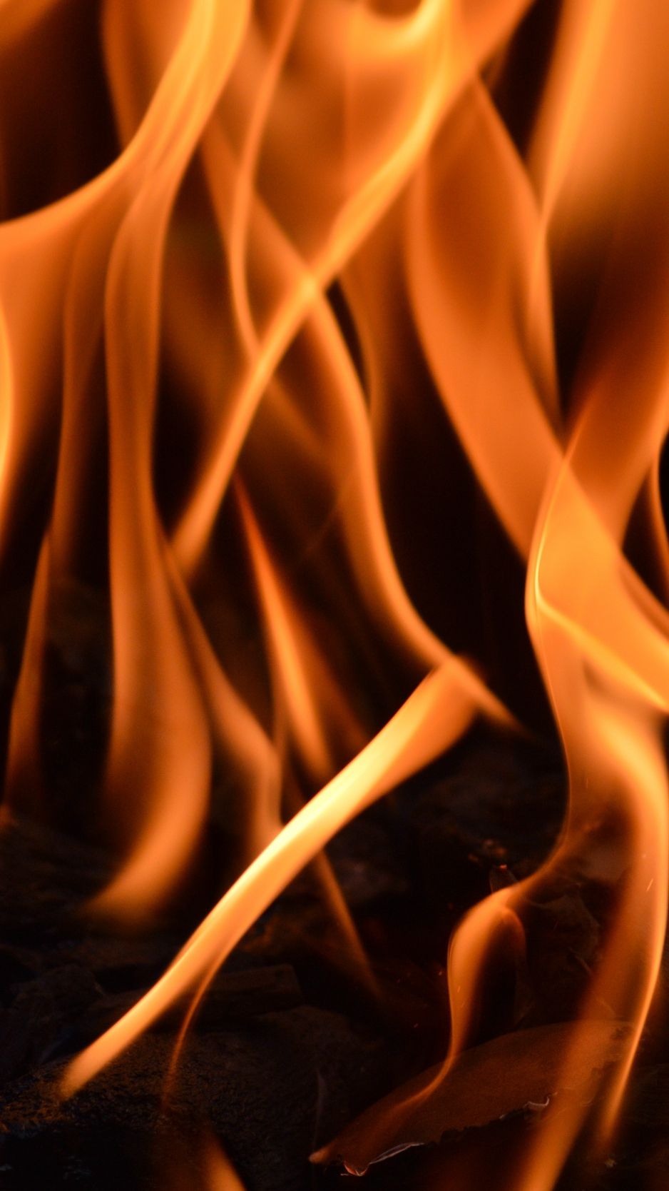 938x1668 Download wallpaper 938x1668 bonfire, flame, fire iphone 8/7/6s/6 for