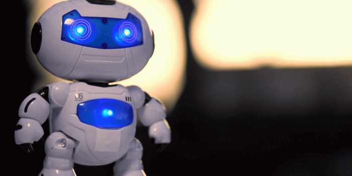 1920x1080 Robot walking alone, artificial intelligence droid and future robotics  movement technology with humanoid cyborg. Futuristic sci fi astronaut robot 