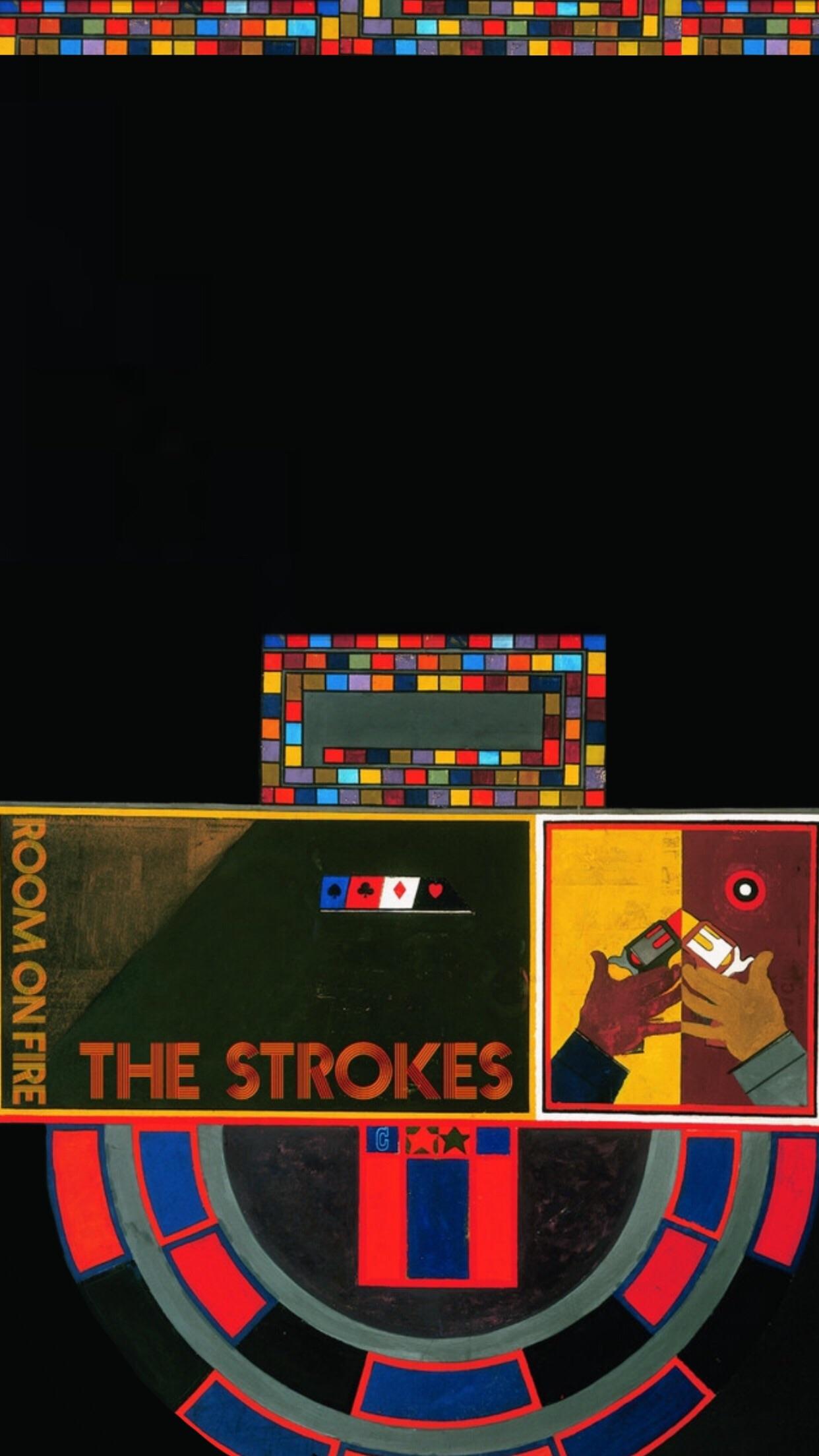 1242x2208 Room on fire iPhone wallpaper I made enjoy :) : TheStrokes