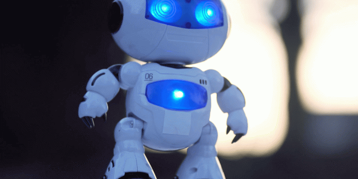 1920x1080 Robot walking alone, artificial intelligence droid and future robotics  movement technology with humanoid cyborg. Futuristic sci fi astronaut robot 