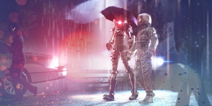 1245x700 Astronaut nasa space sci-fi robot cyborg wallpaper | 2560x1440