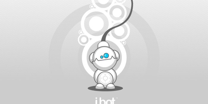 1600x1200 Download wallpaper 1600x1200 robot, white, blue, system hd background