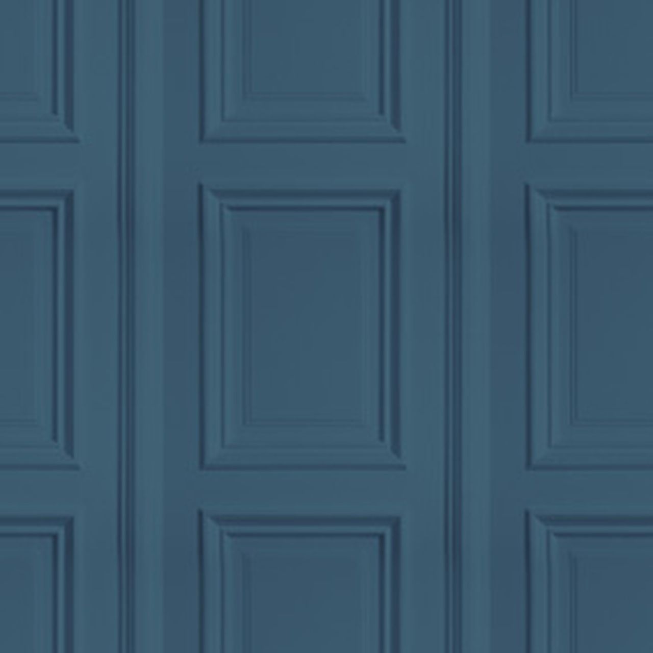 1280x1280 Petrol Panelling Wallpaper