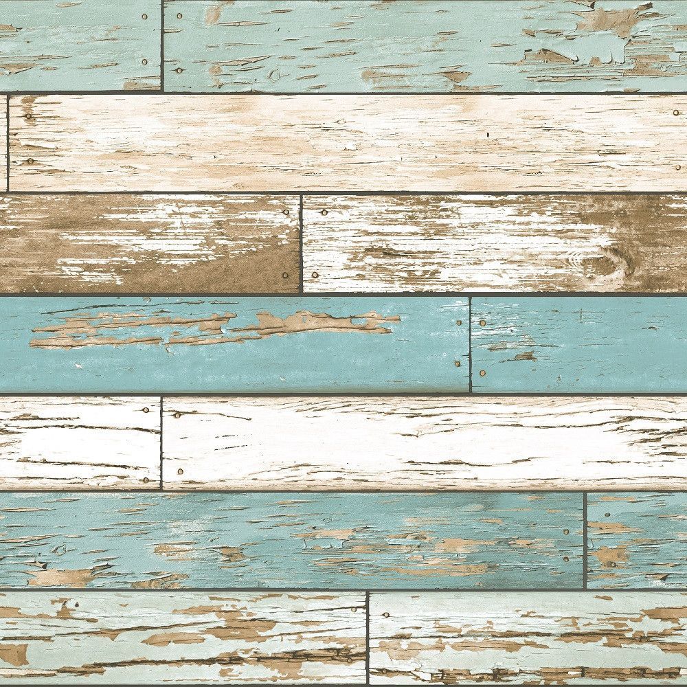 1000x1000 Rustic Wood Clad Blue | DIY IT! | Wood wallpaper, Peel, stick