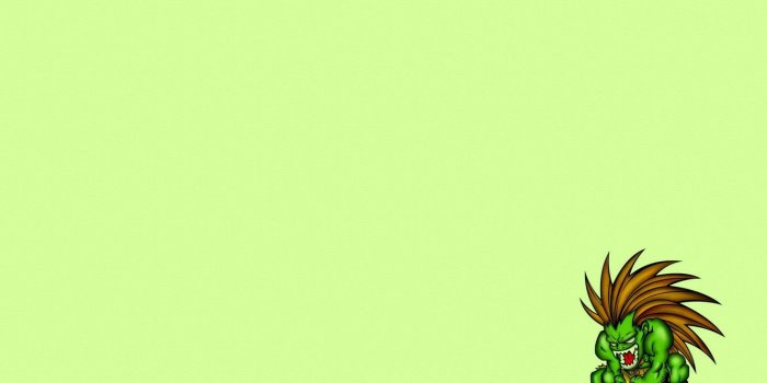 1332x850 Wallpaper green, minimalism, beast, street fighter, street fighter