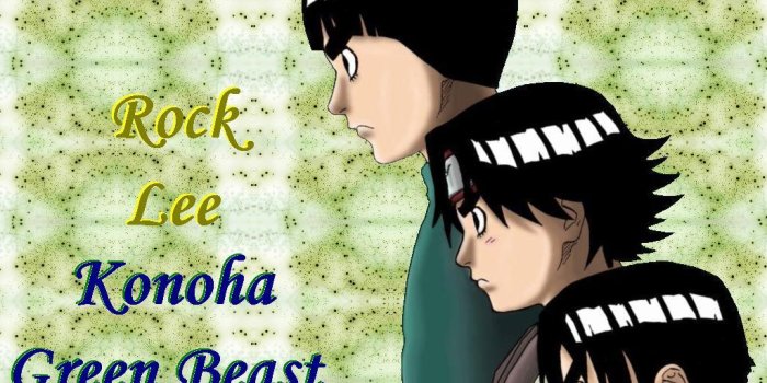 1024x768 Naruto Wallpaper: Konoha Green Beast - Minitokyo