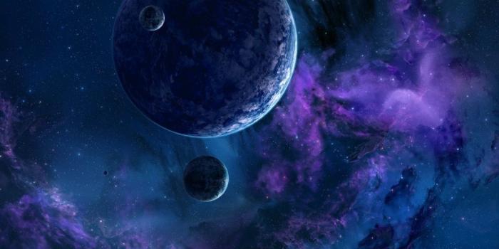 1024x768 Space Planets Nebula Blue Lila HD Desktop Wallpaper | interstellar