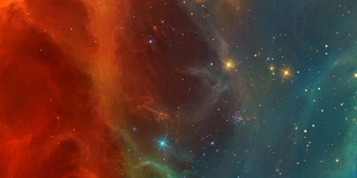 800x1280 Download 800x1280 Nebula, Orange, Stars, Blue, Galaxy Wallpapers for