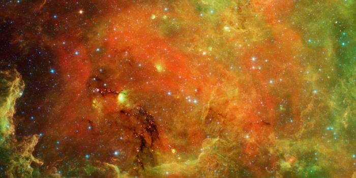 1280x804 Space & Stars Orange Green wallpapers | Space & Stars Orange Green