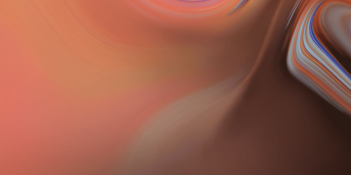2560x2560 Wallpaper Waves, Orange, Gradient, Samsung Galaxy Tab S4, Stock, HD