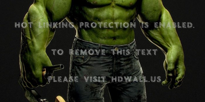 1040x1626 hulk art cgi beast heroe large green muscular