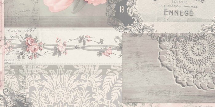 1024x1024 Ophelia Decoupage Blush Pink | El | Vintage shabby chic, Pink