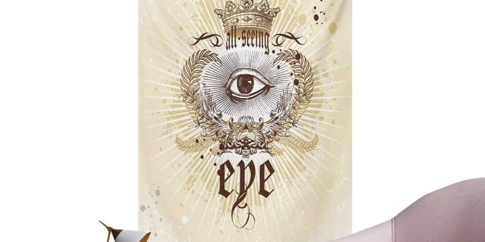 1000x1000 Amazon.com: Anzhutwelve Eye Photographic Wallpaper Artistic Vintage