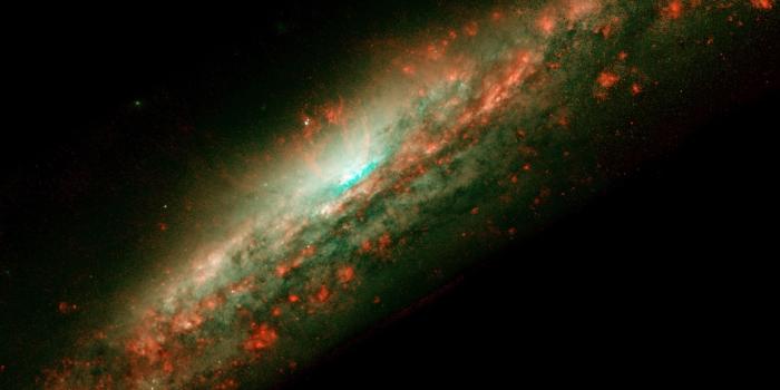 1920x1080 Download Wallpaper 1920x1080 galaxy, luminescence, orange, black