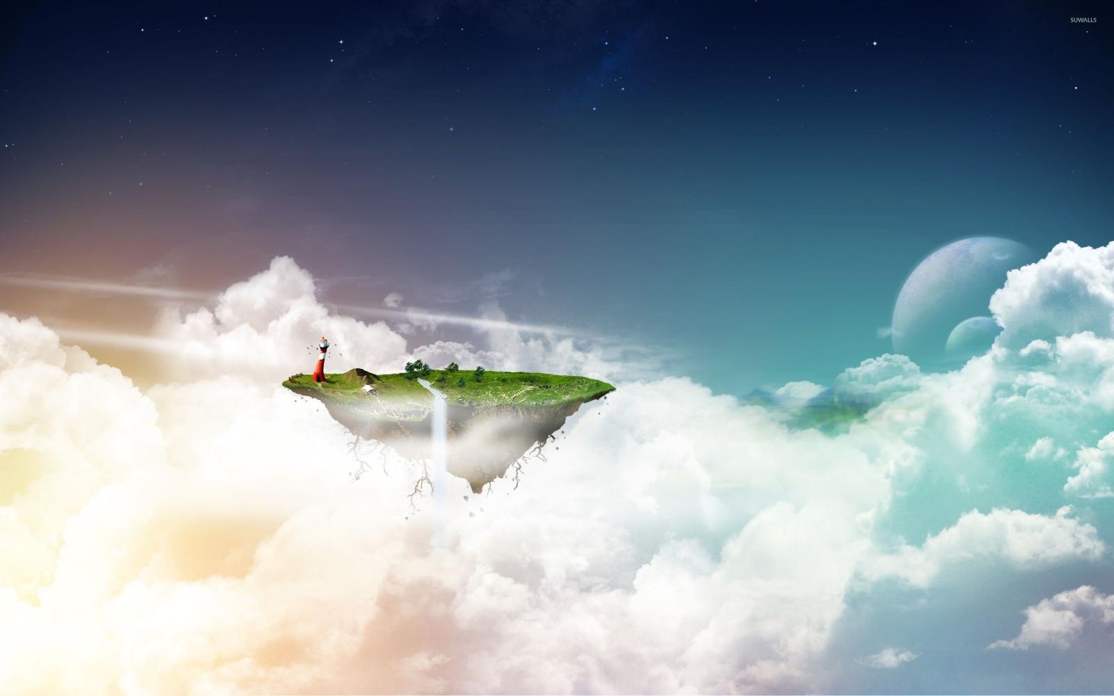 2560x1600 Floating island wallpaper - Fantasy wallpapers - #32047