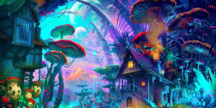 1920x1080 Magic Mushroom Wallpapers