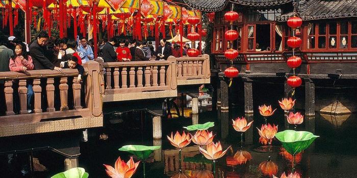 1000x1493 Chinese Tea House Wallpaper Wall Mural - Self-Adhesive - Multiple