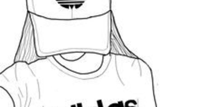 1366x1366 45620063 Tumblr girl adidas drawing | Sketchesss in 2019 | Tumblr