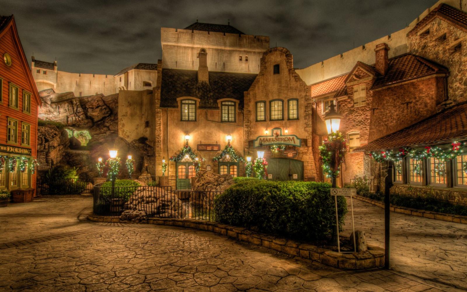 1920x1200 Norway Pavilion, Magic Kingdom, Disney World widescreen wallpaper