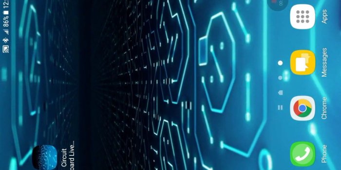 1280x720 Circuit Board Live Wallpaper