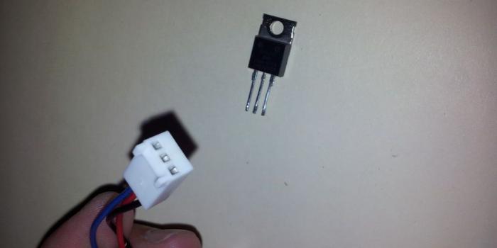 1024x768 Convert a CPU Fan Cable Into a Transistor Socket.