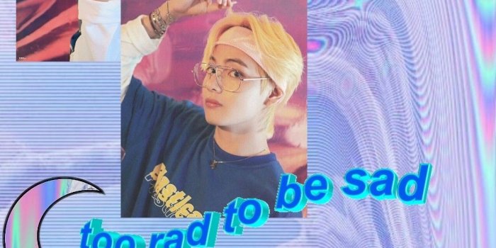 1080x1762 ☆~Taehyung 90s Style Holographic Aesthetic Wallpaper