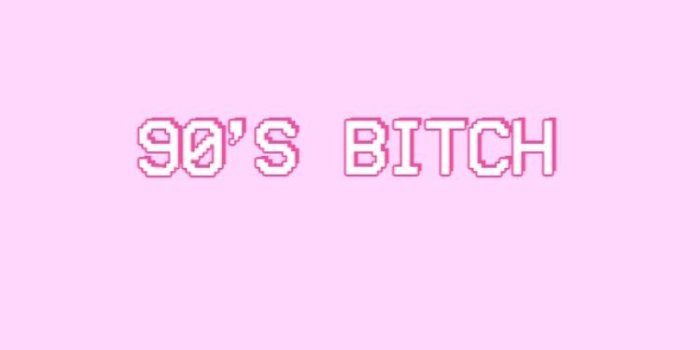 750x1334 90's b**ch iPhone wallpaper | Party Monster in 2019 | Pink wallpaper