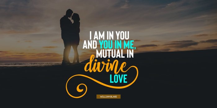 2560x1440 I am in you and you in me, mutual in divine love. - Quote by William