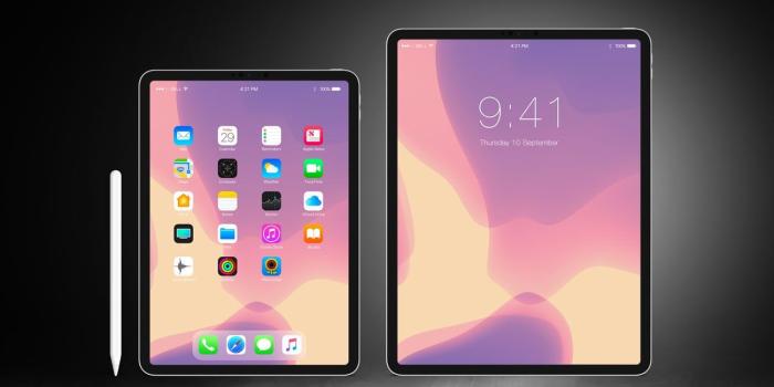 1300x1000 iOS 13 wallpaper in various colors for iPhone and iPad