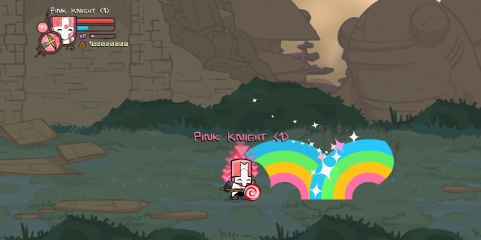 1920x1080 Castle Crashers Pink Knight Wallpapers