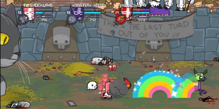 1920x1080 Castle Crashers Pink Knight Wallpapers
