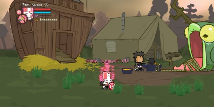 1920x1080 Castle Crashers Pink Knight Wallpapers