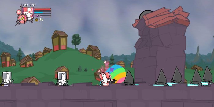 1920x1080 Castle Crashers (the Pink Knight)