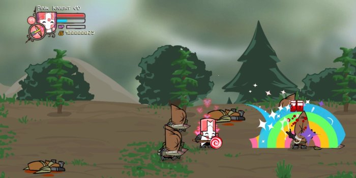 1920x1080 Castle Crashers - Pink Knight Pack