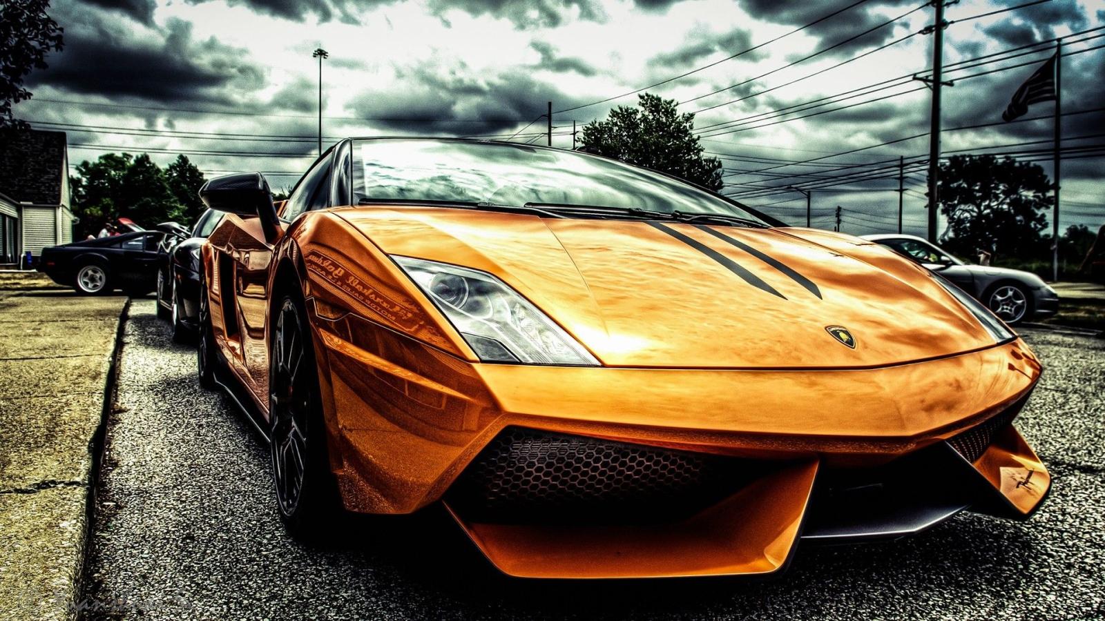 1920x1080 Gold Lamborghini HD Wallpaper | 1920x1080 | ID:48717