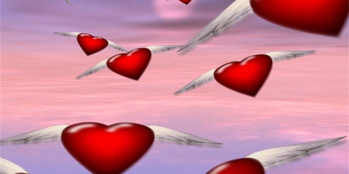 1001x1001 AOFOTO 6x6ft Fantasy Red Hearts With Angel Wings Backdrop Dreamy Holy Sky  Photography Background Divine Heaven Religion Love Faith Pray Bless Belief 