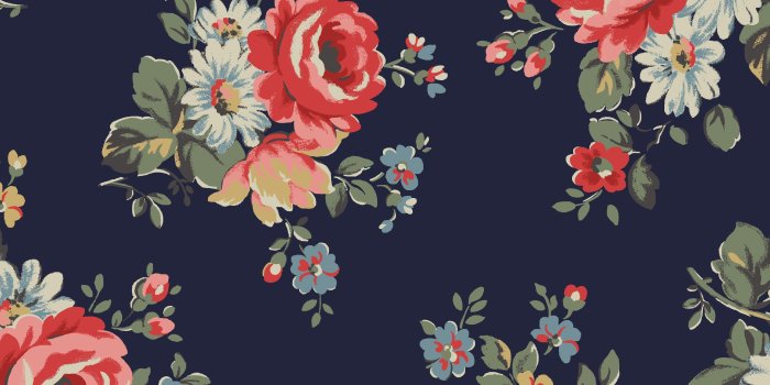 3508x2480 Kentish Rose | A colourful, folksy floral brimming with bouquets of