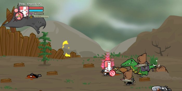 1920x1080 Castle Crashers - Pink Knight Pack