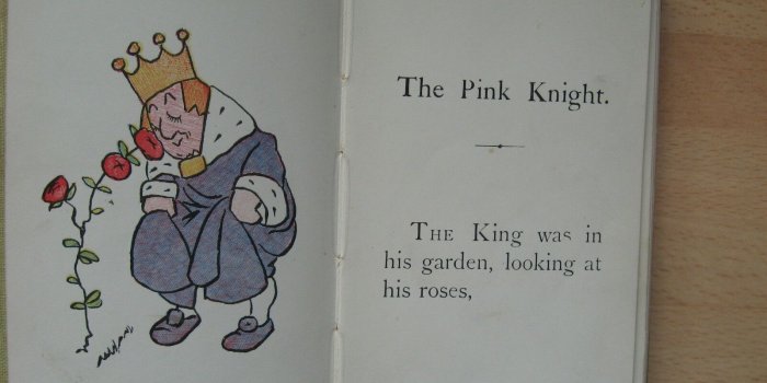 1600x1200 JR Monsell - The Pink Knight 1901 1st Dumpy Book illustrated Grant