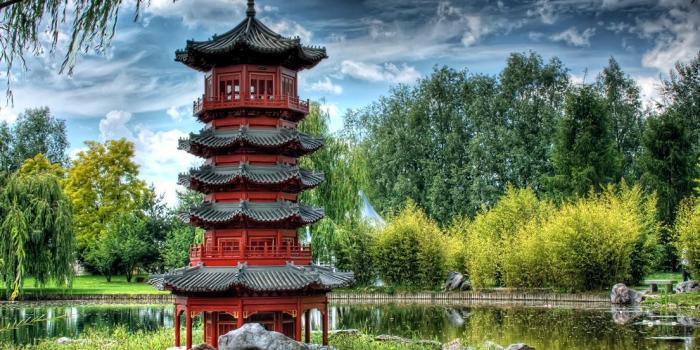 1105x778 Chinese Garden Wallpapers - Top Free Chinese Garden Backgrounds