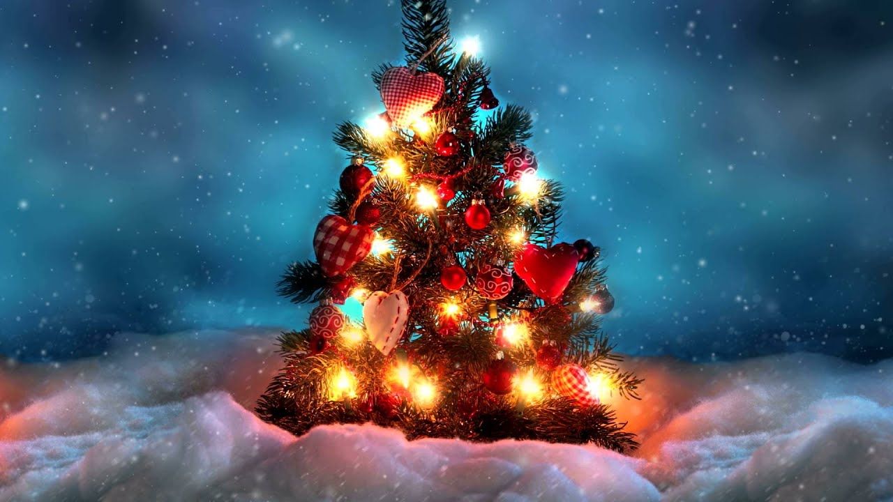 1280x720 Christmas Tree Live Wallpaper