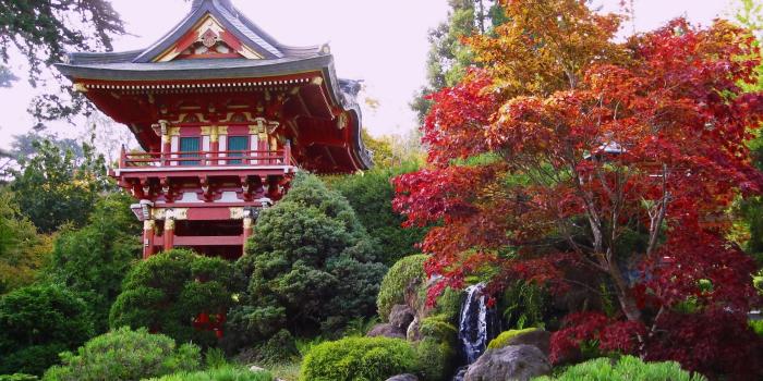 2560x1440 Chinese Garden HD Wallpaper - WallpaperFX