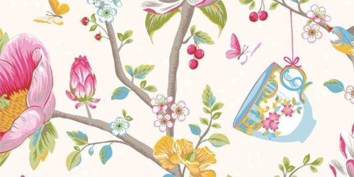 800x1200 Chinese Garden wallpaper white in 2019 | SZY-GDY-STR | Chinese