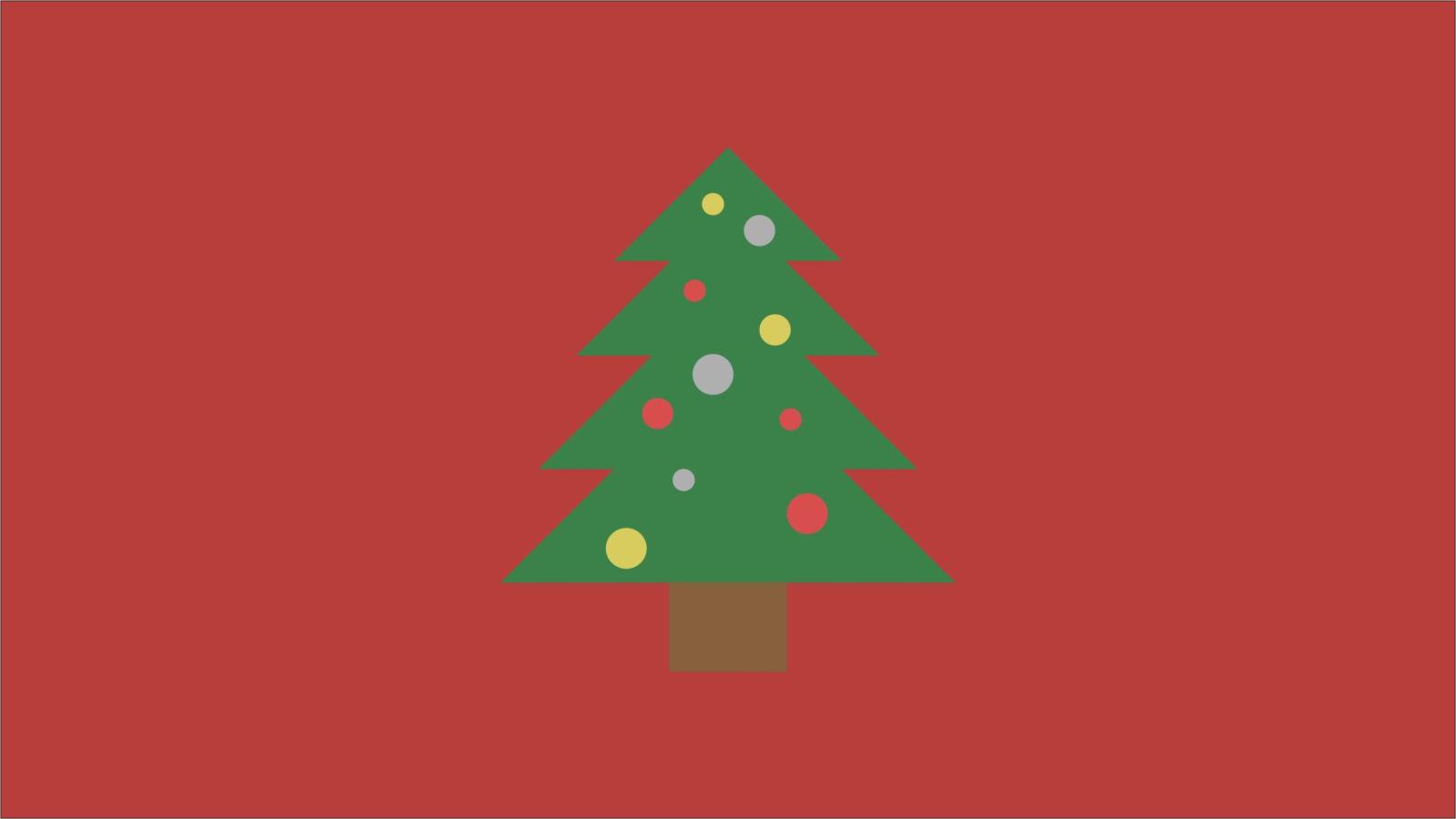 1922x1082 Minimalist Christmas Tree Wallpaper I whipped up quick : wallpapers