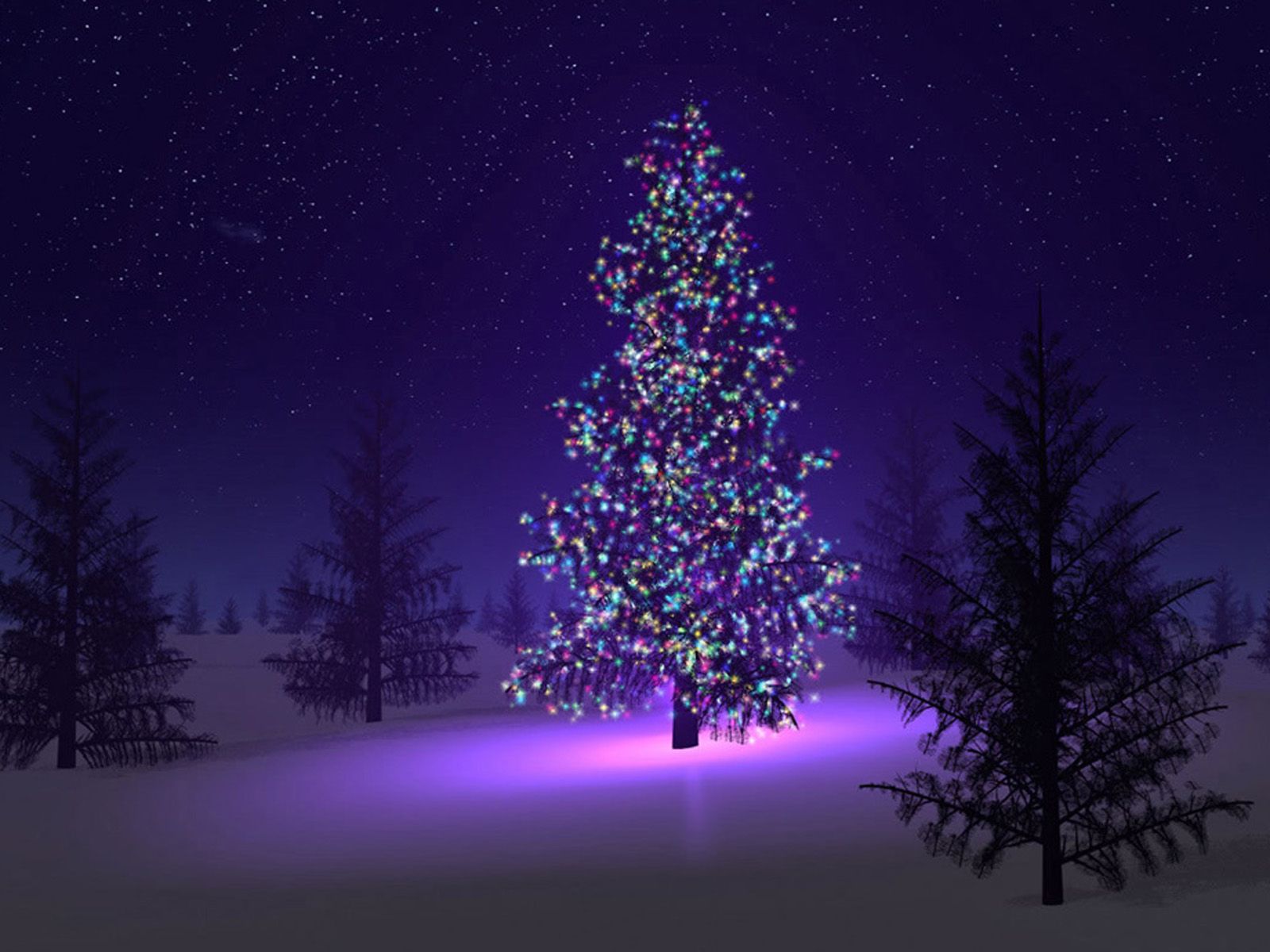 1600x1200 17017 christmas tree desktop wallpaper