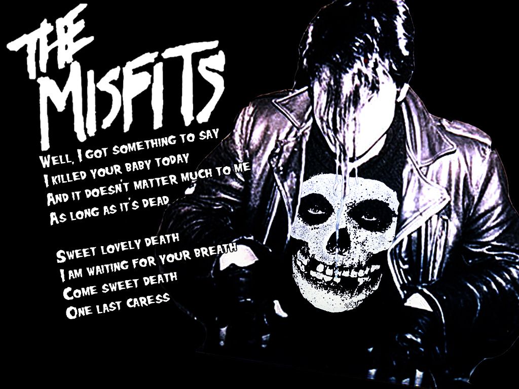 1024x768 Free Wallpapers, Music Wallpaper, Desktop Backrgounds - Misfits Band
